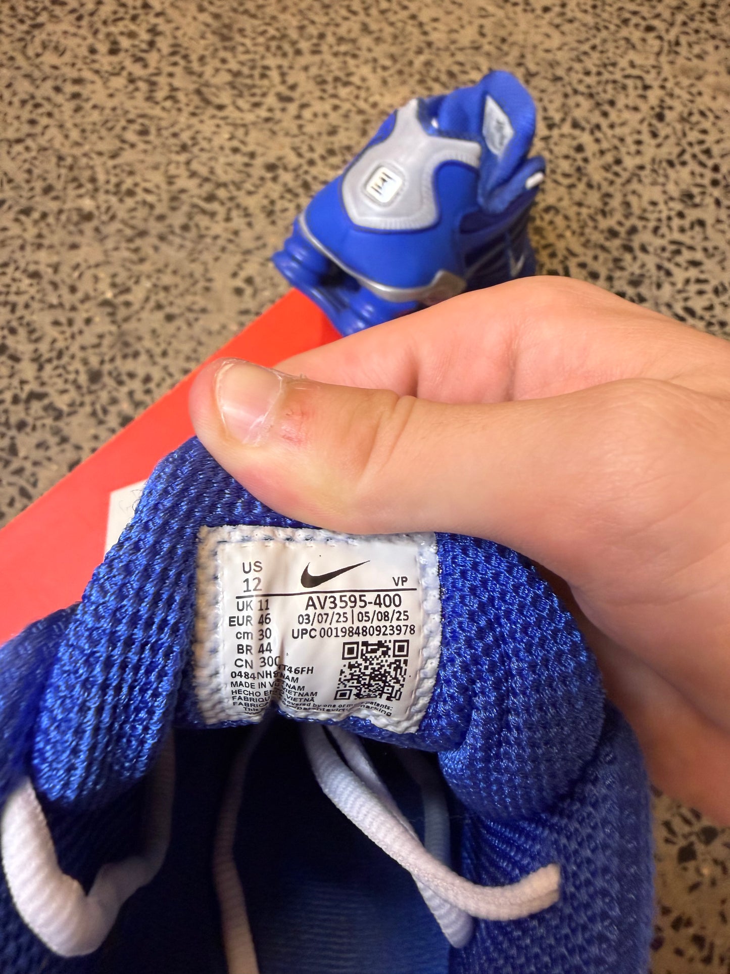 Nike Shox TL Hyper Royale US12 Men's