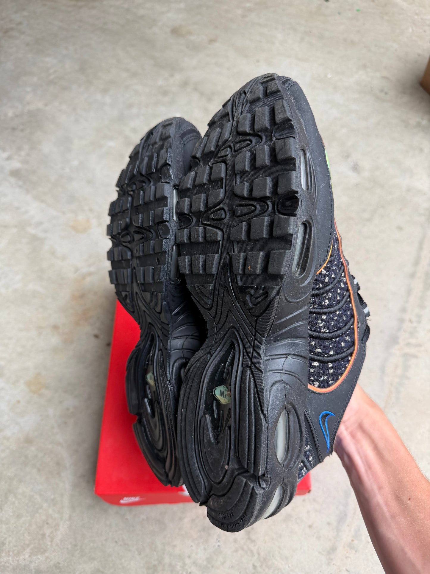 Nike Air Max Tailwind 4 Supreme Black US11 Men’s