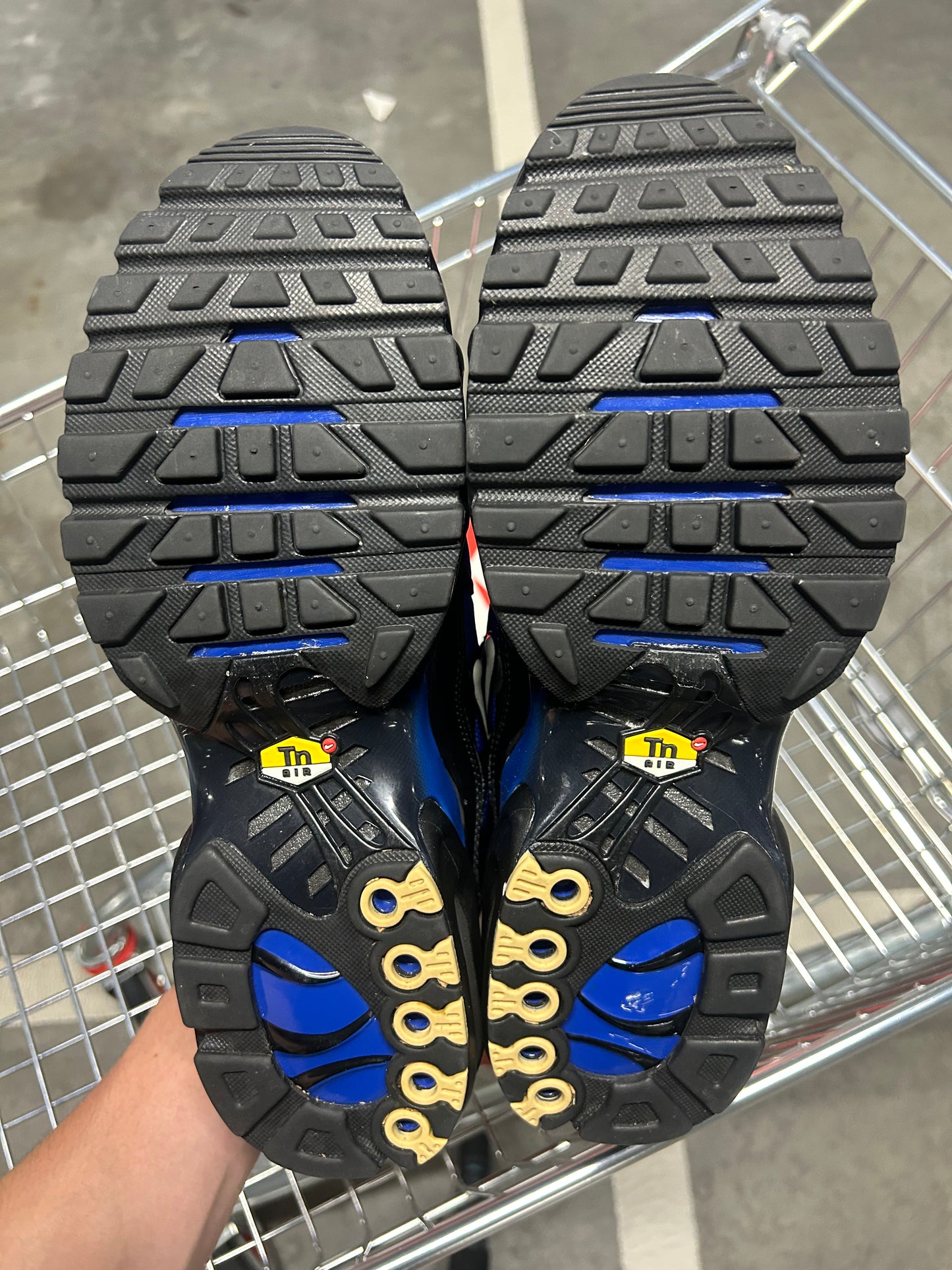 Nike Air Max Plus Premium Black Racer Blue Men’s US10.5