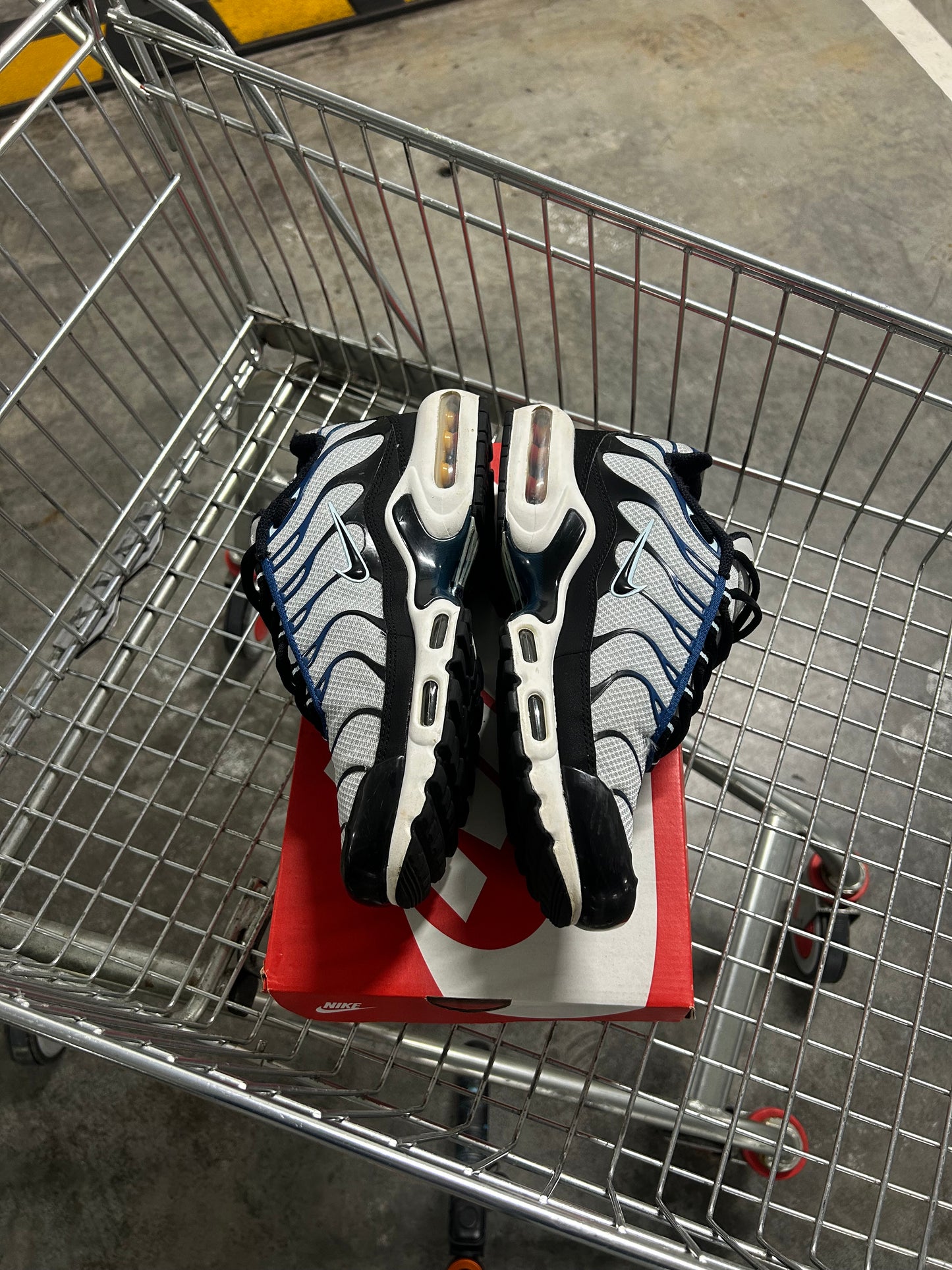 Nike Air Max Plus Pure Platinum Black Men’s US9