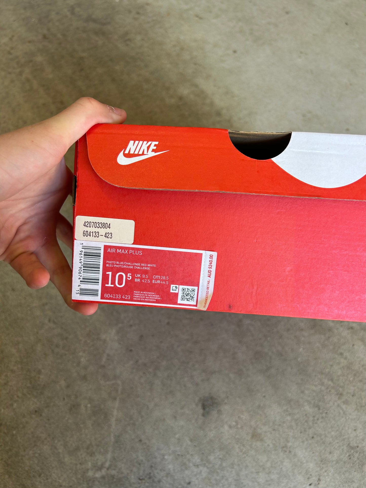 Nike Air Max Plus Tides US10.5 Men’s