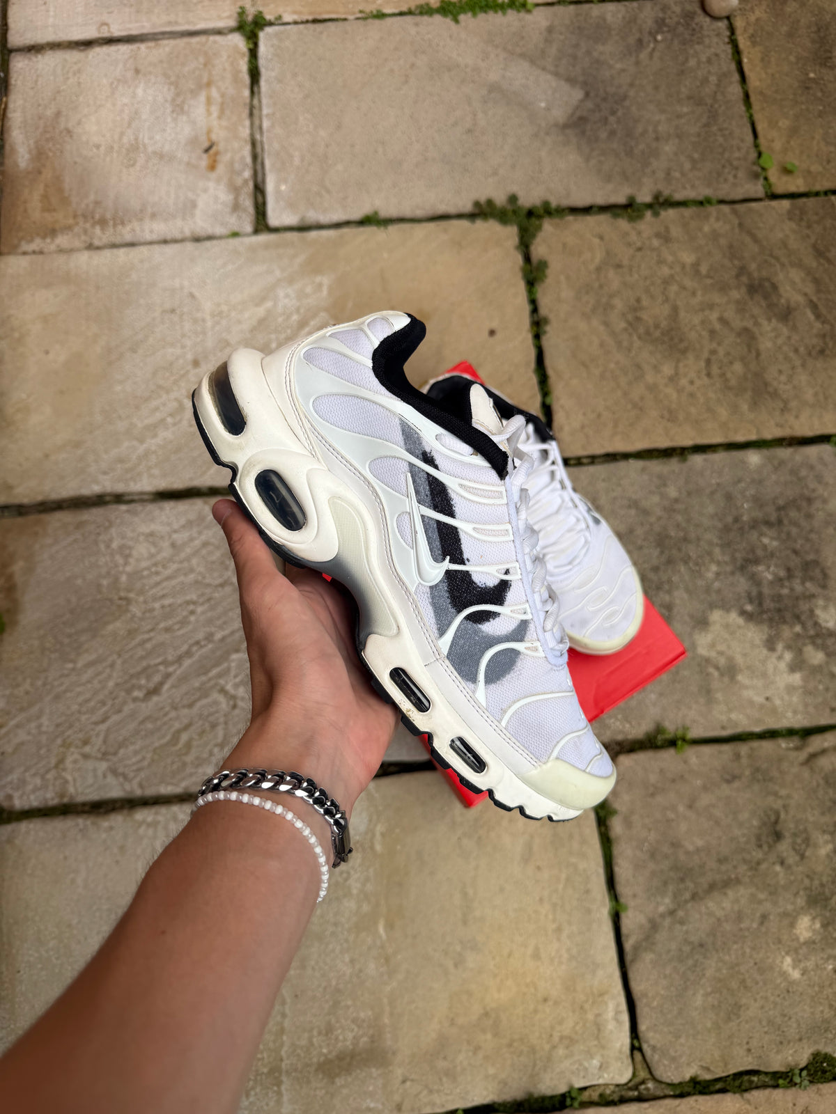 Nike Air Max Plus 'Spray Paint Swoosh" US9 Men's