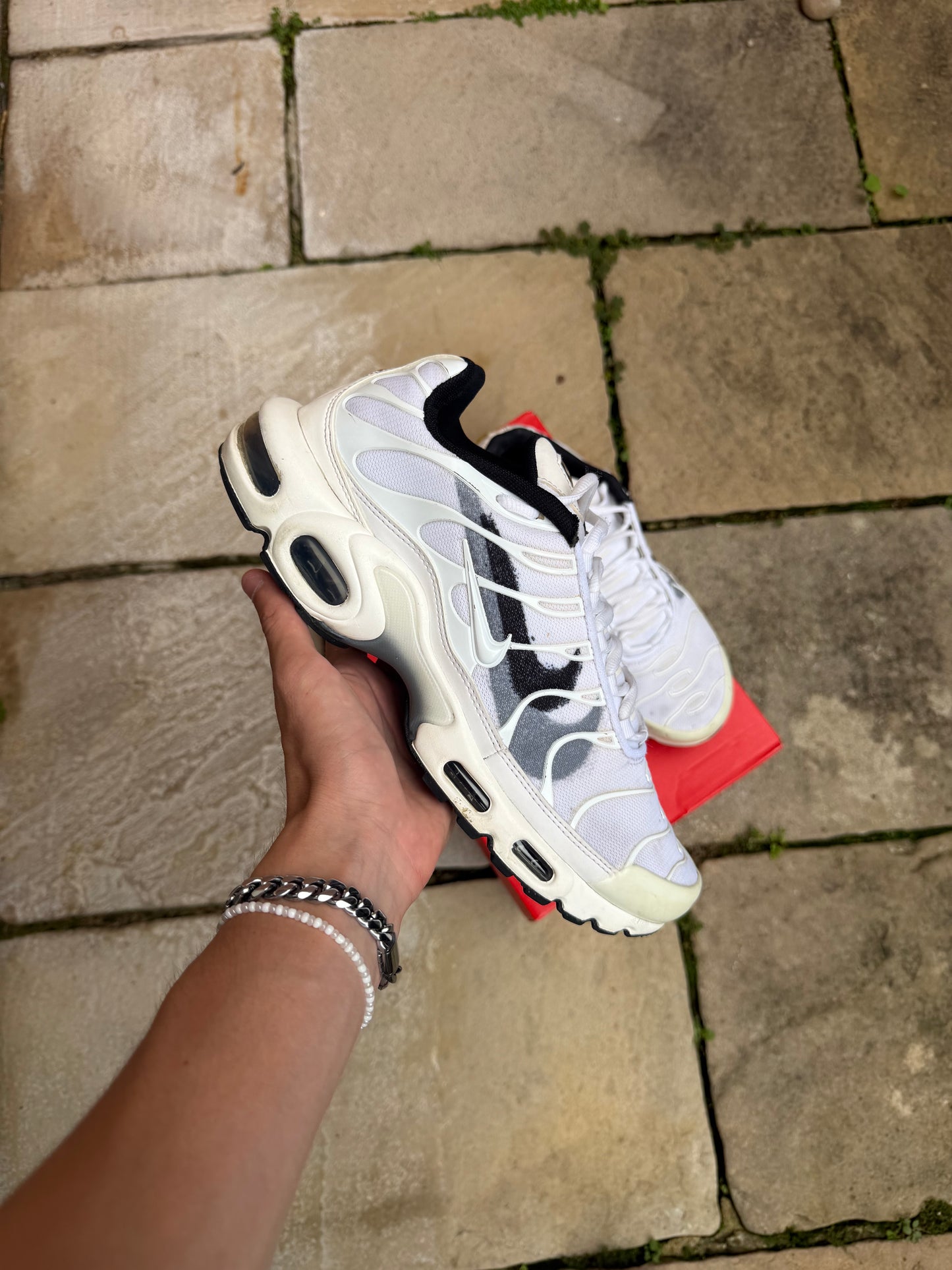 Nike Air Max Plus 'Spray Paint Swoosh" US9 Men's