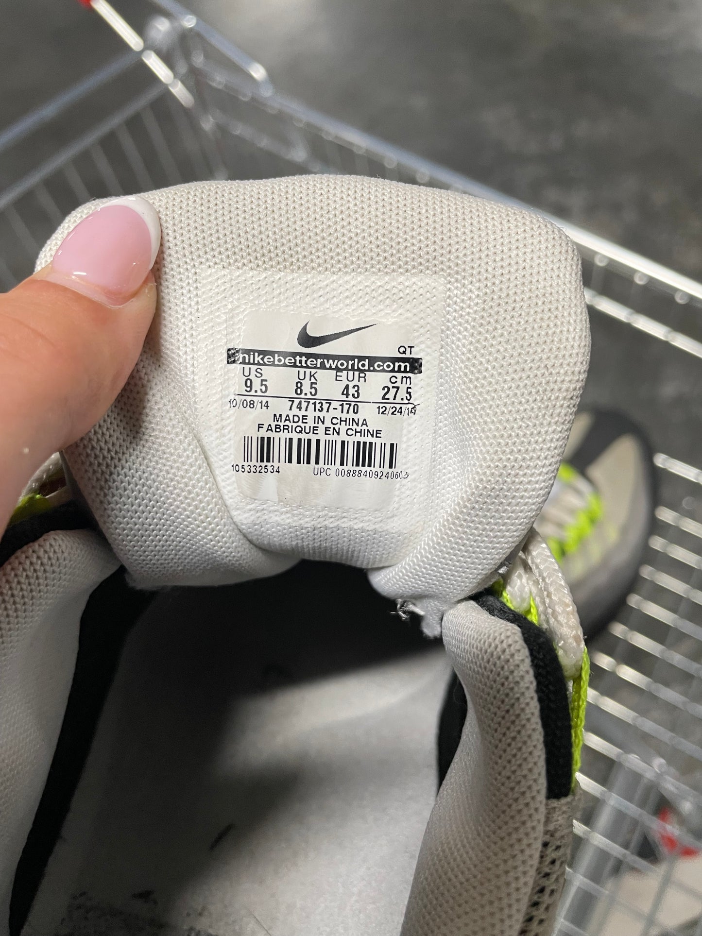 Nike Air Max 95 Patch Neon (2014) US9.5