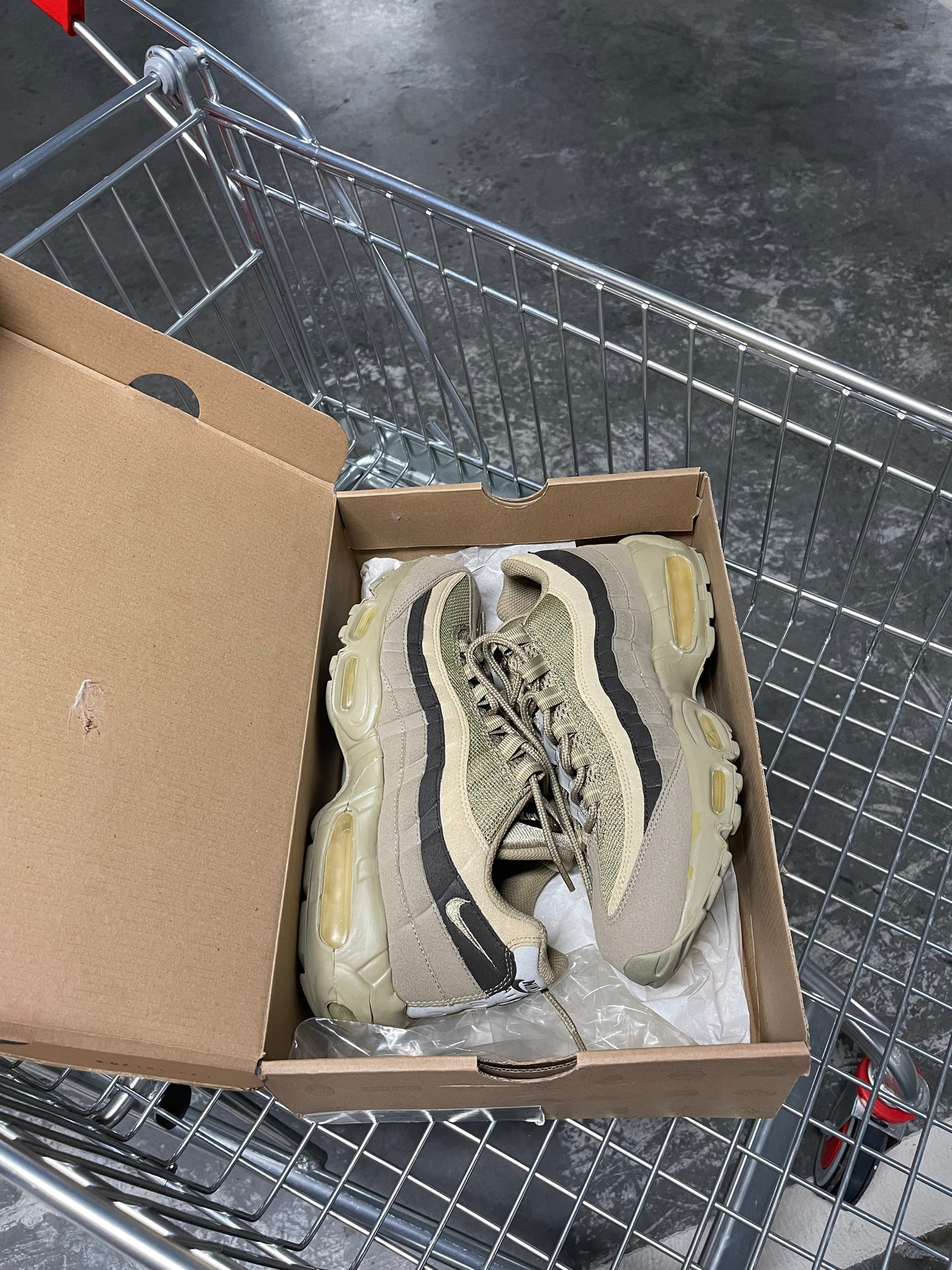 Nike Air Max 95 Khaki Velvet Brown (2011) US9