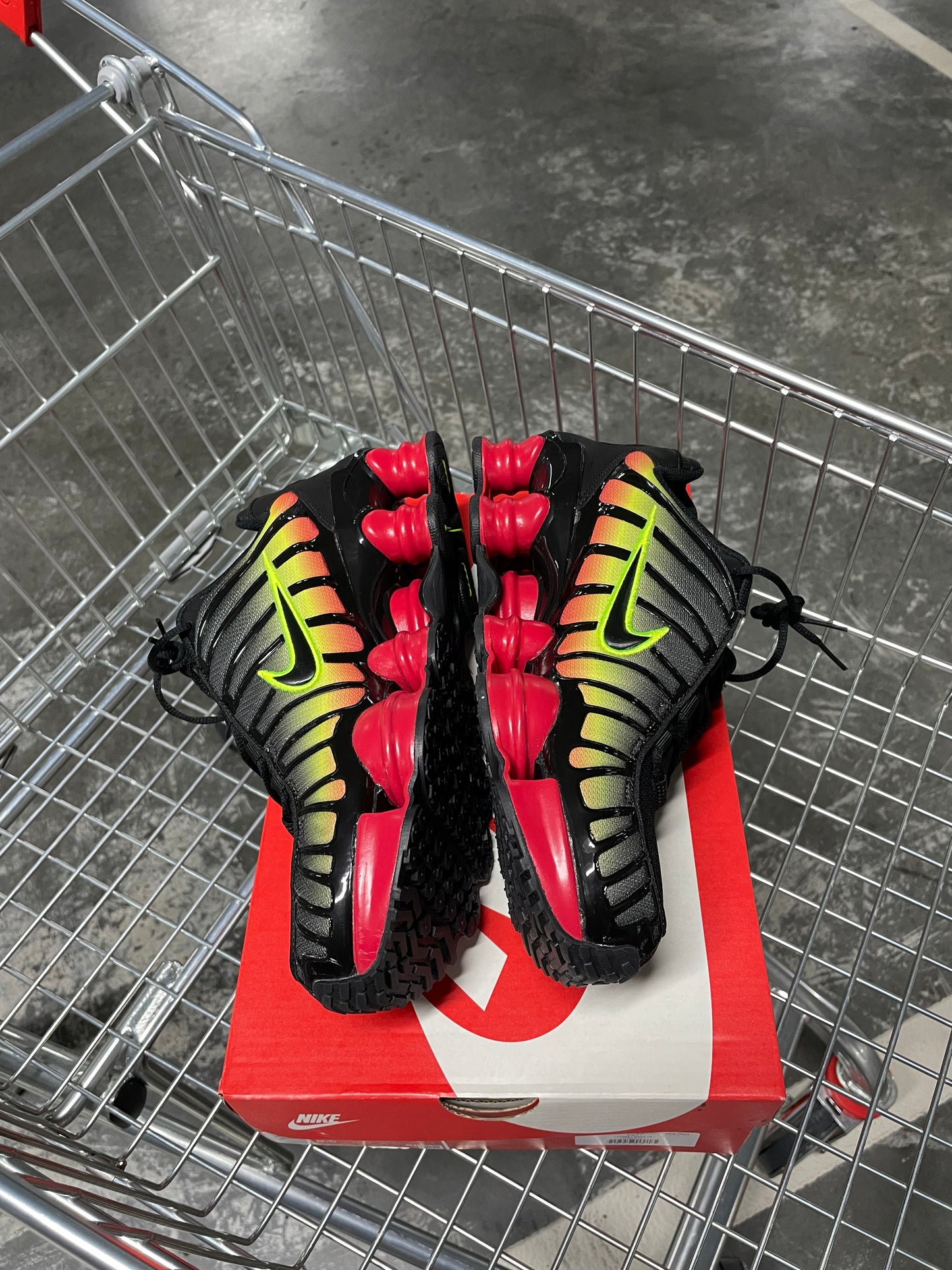 Nike Shox TL Volt Fire Red US11 Women’s / 9.5 Men’s
