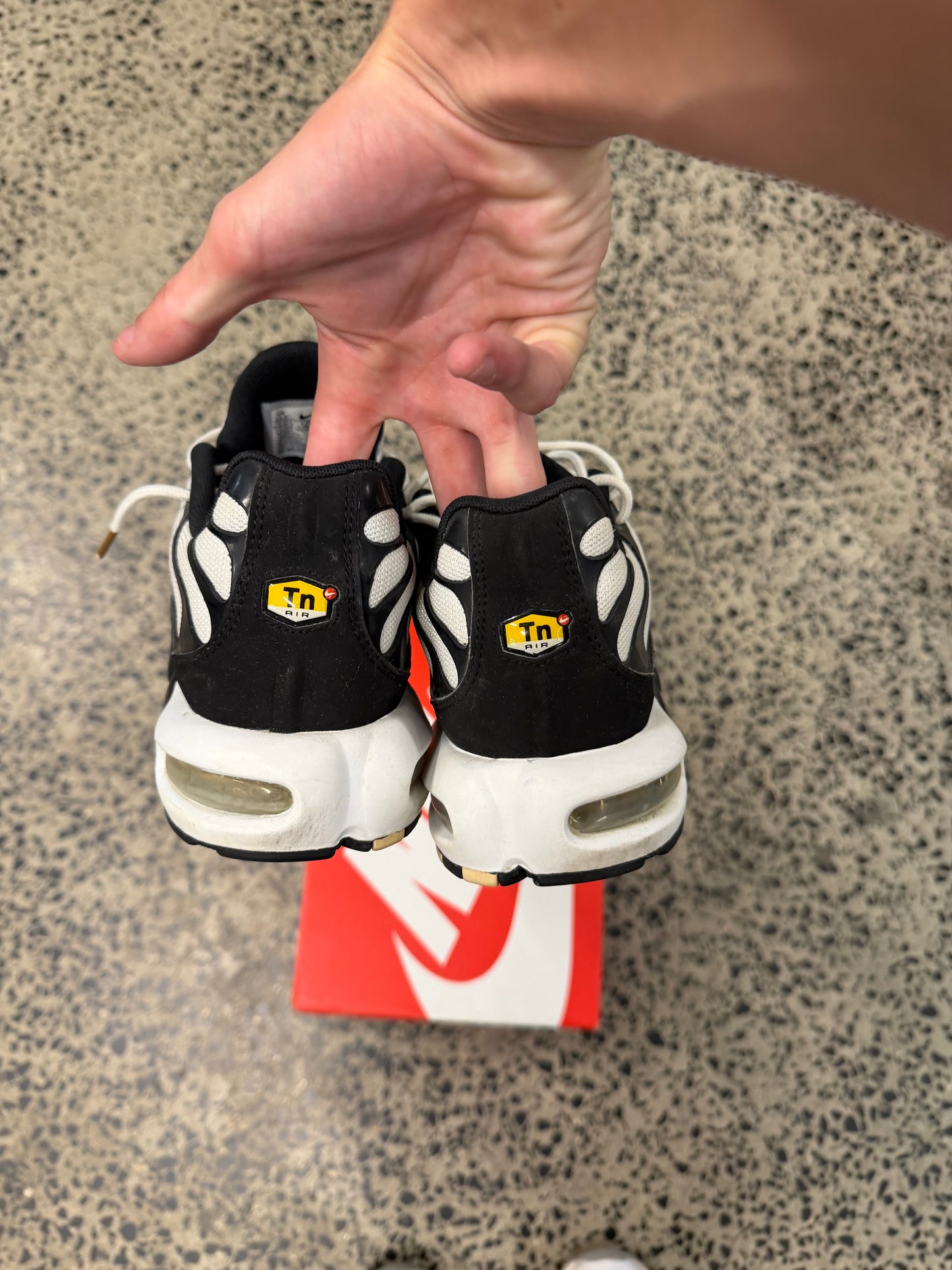 Nike Air Max Plus "White Metallic Gold" US11.5 Men's