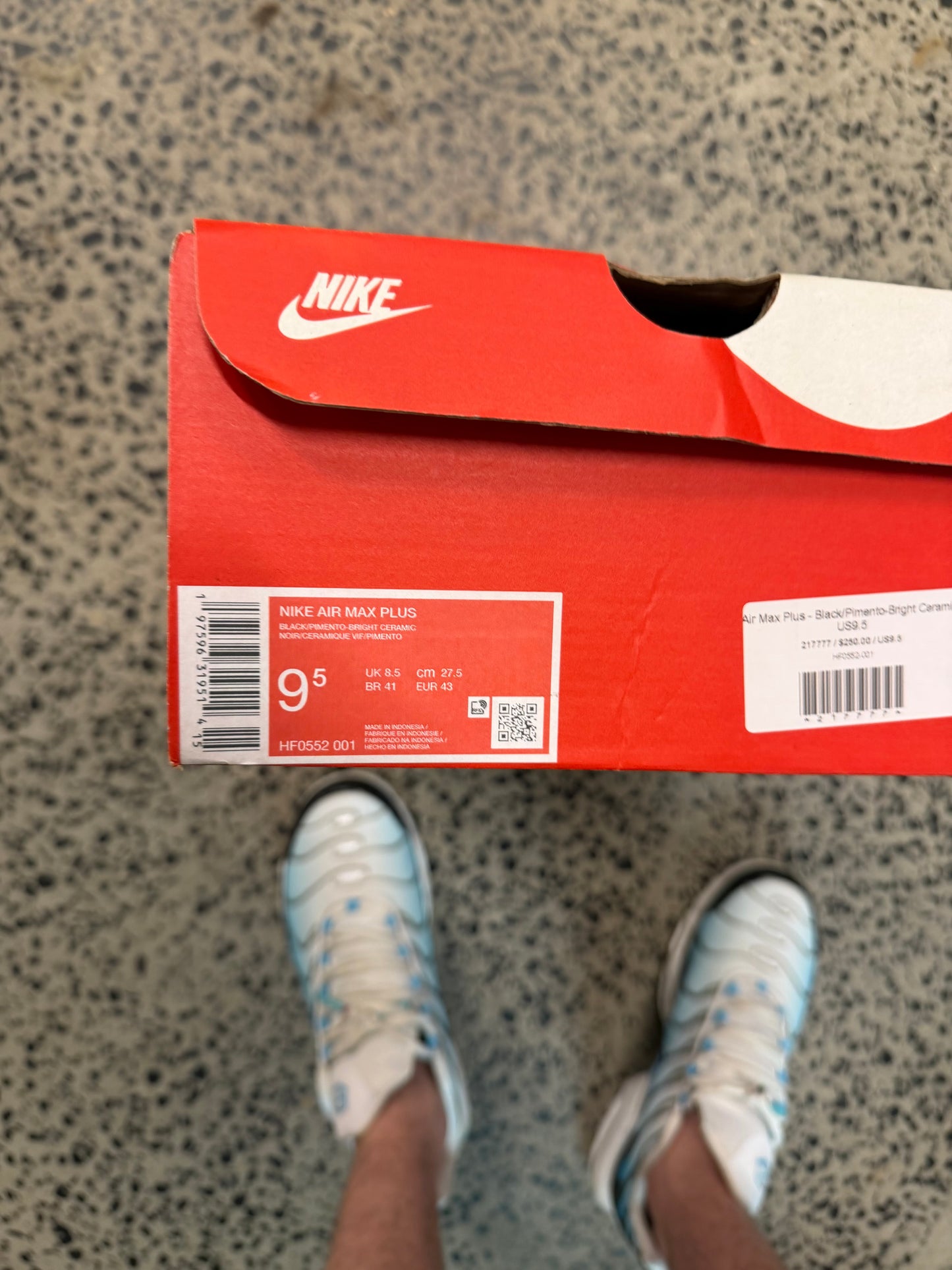 Nike Air Max Plus Tiger 2025 US9.5 Men’s