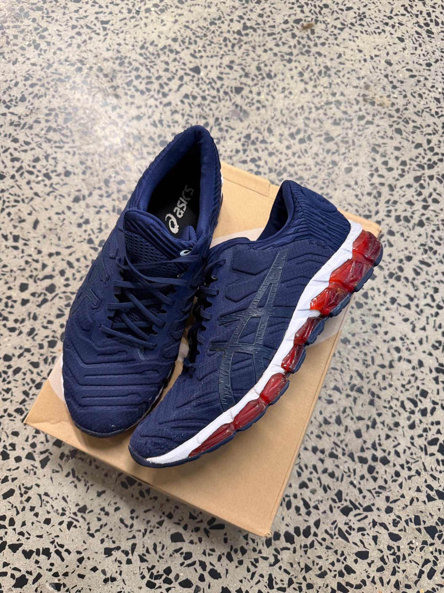 ASICS Gel Quantum 360 5 Navy Blue US9 Men’s