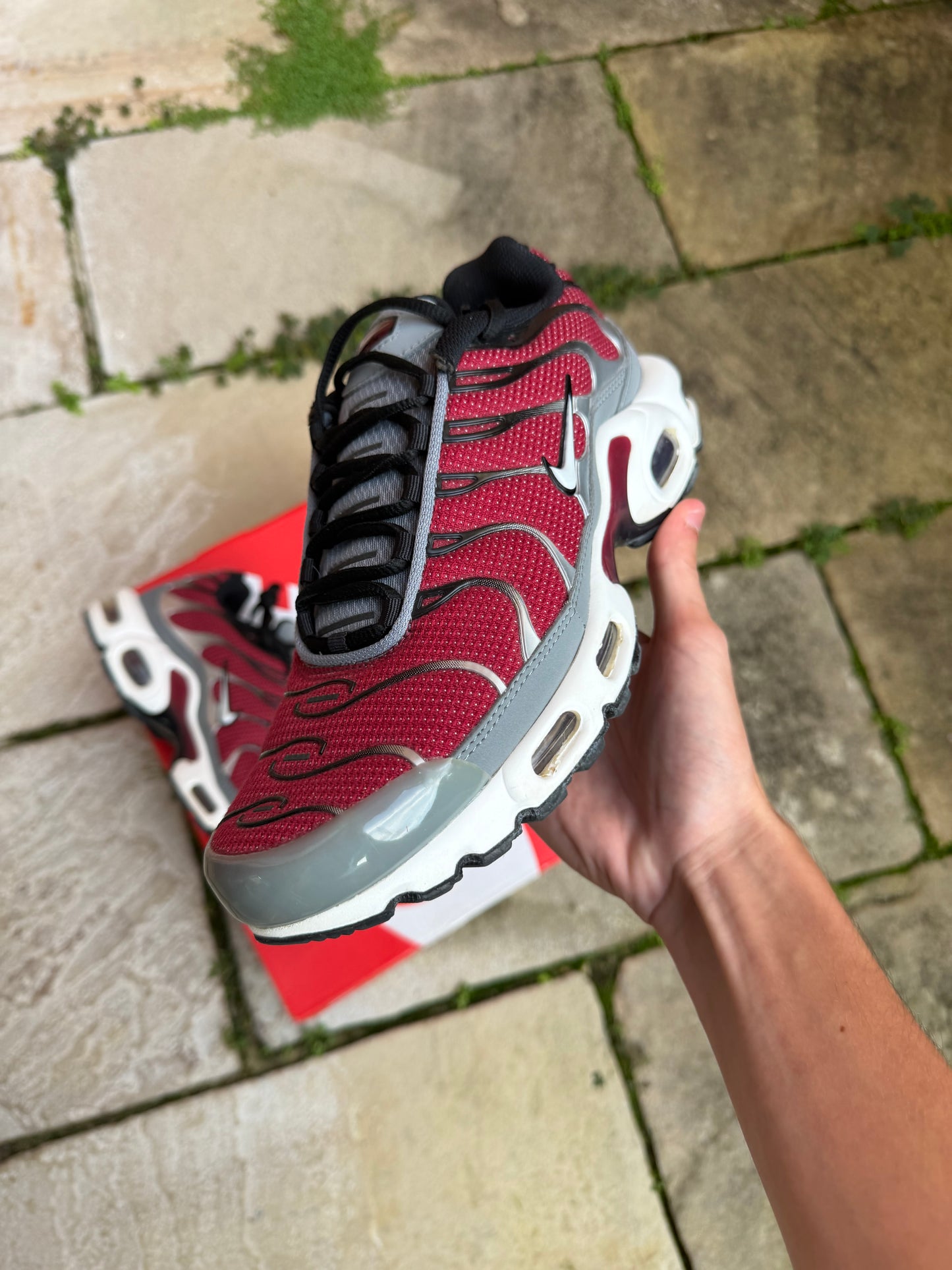 Nike Air Max Plus "Burgundy/ Team Red" US8 Men's
