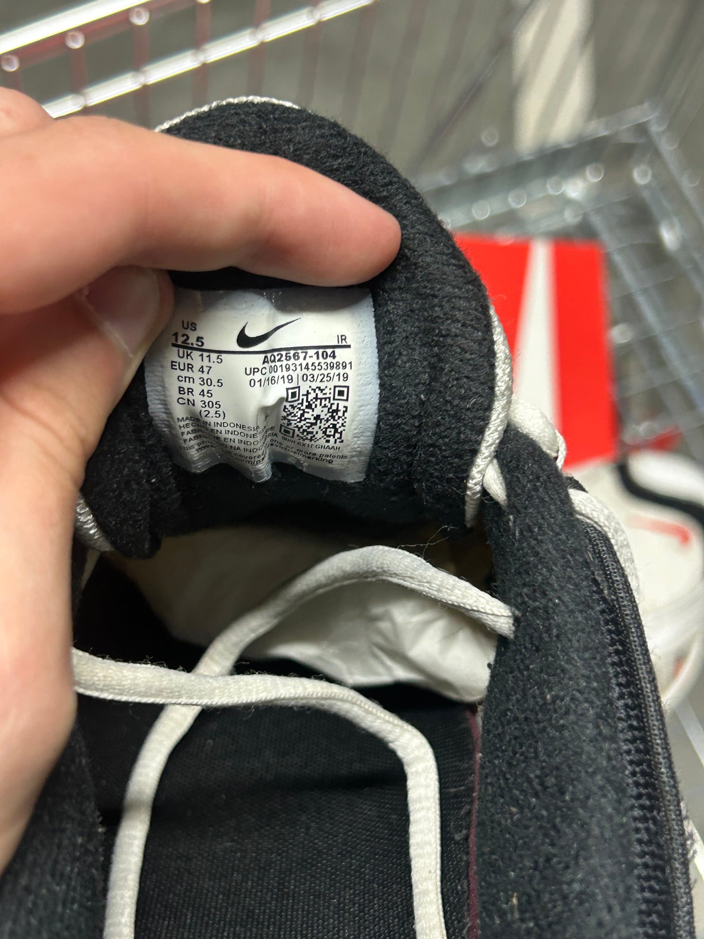 Nike Tailwind 4 Kombats Men’s US12.5