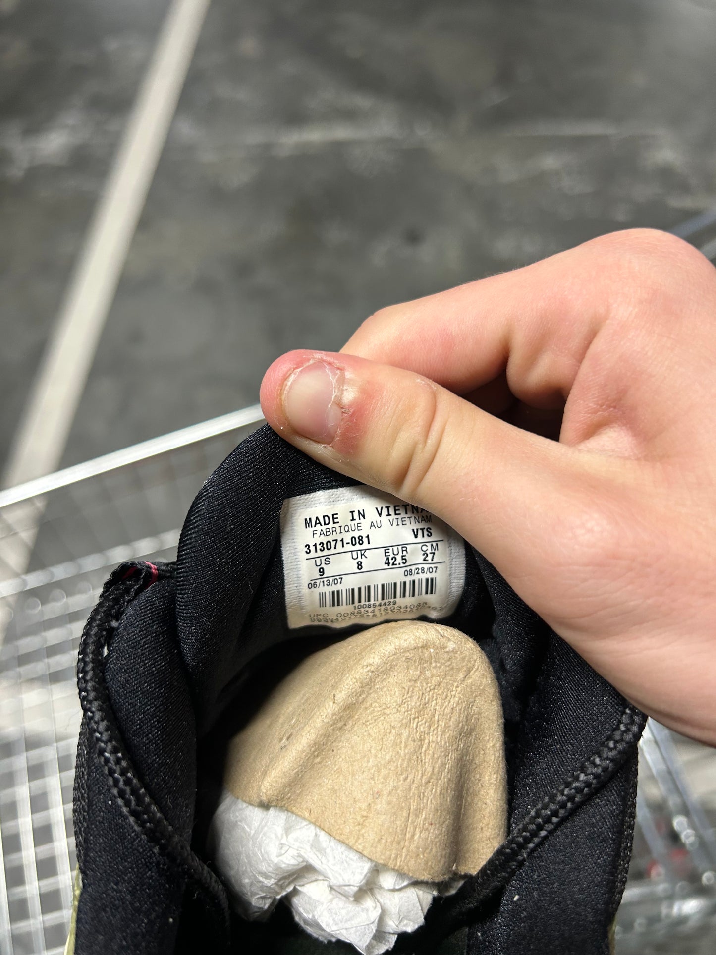 Nike Air Max 95 Premium Black Flamingo Pilgrim (2007) US9 Men’s