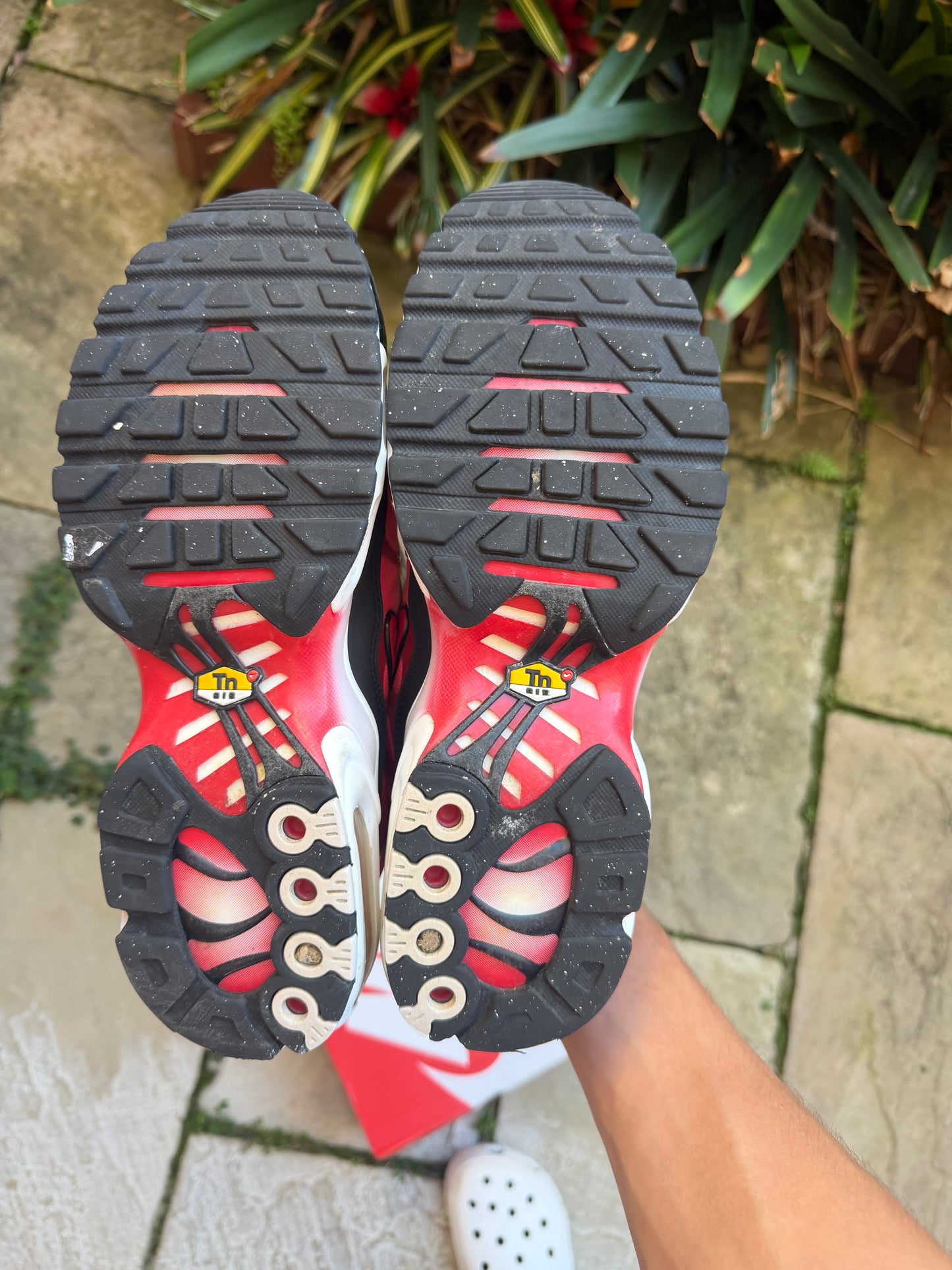 Nike Air Max Plus "White University Red" US9 Men's
