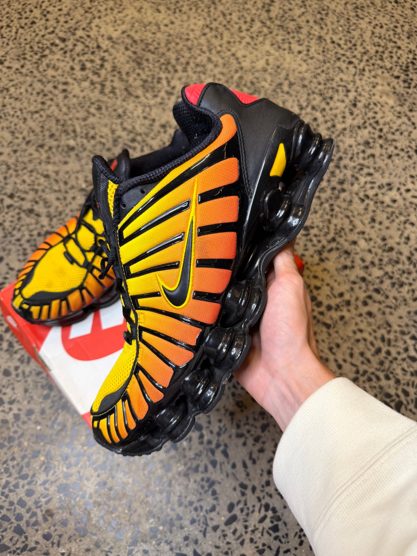 Nike Shox TL Sunrise US12 Men's