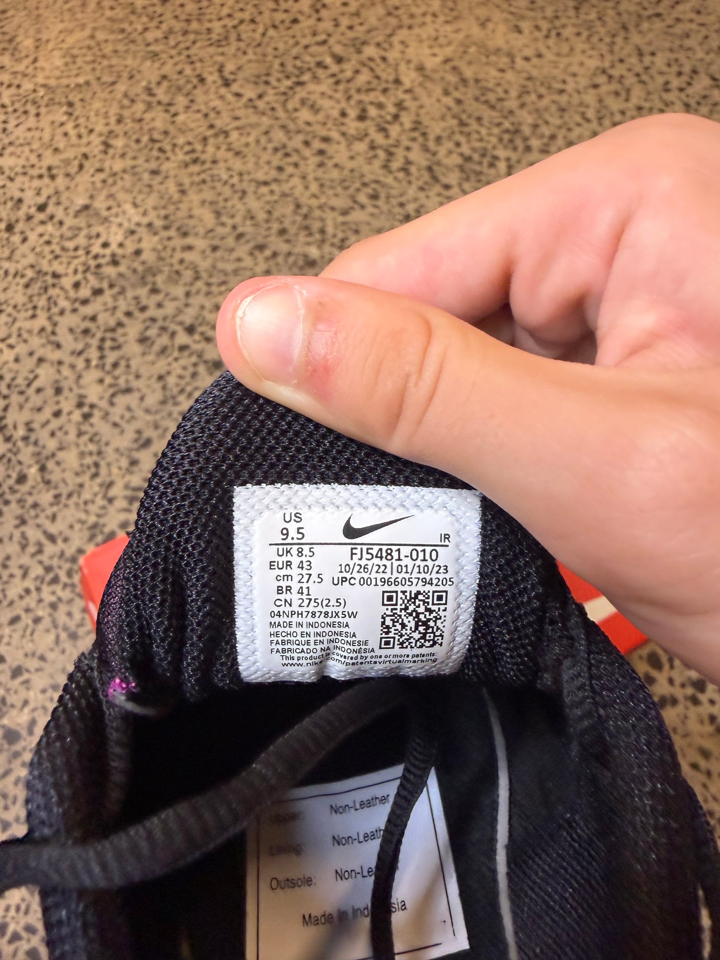 Nike Air Max Plus Pink Deadpool US9.5 Mens