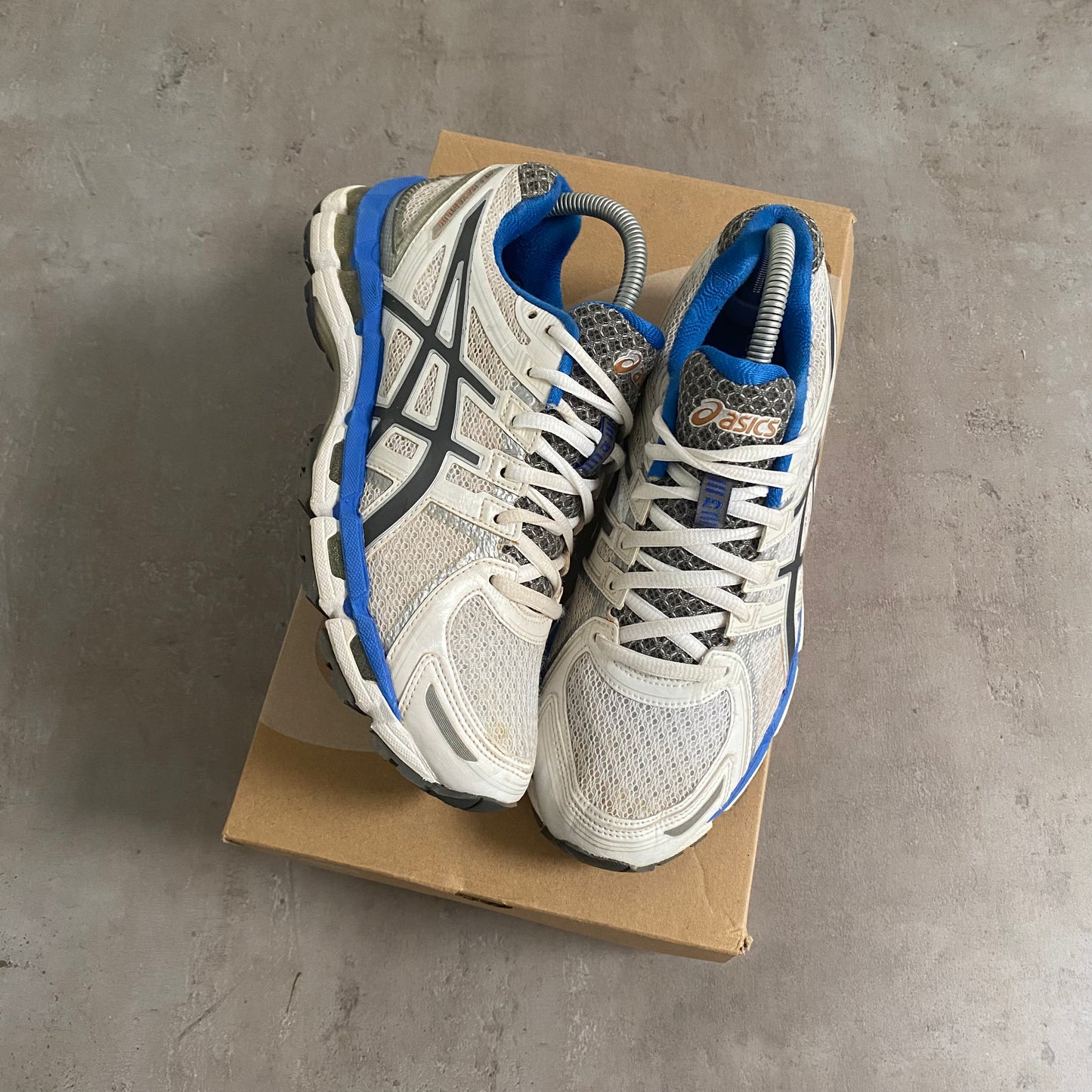 ASICS GEL Kayano 19 "Titaniums" US8.5 Women's/ US7 Men's