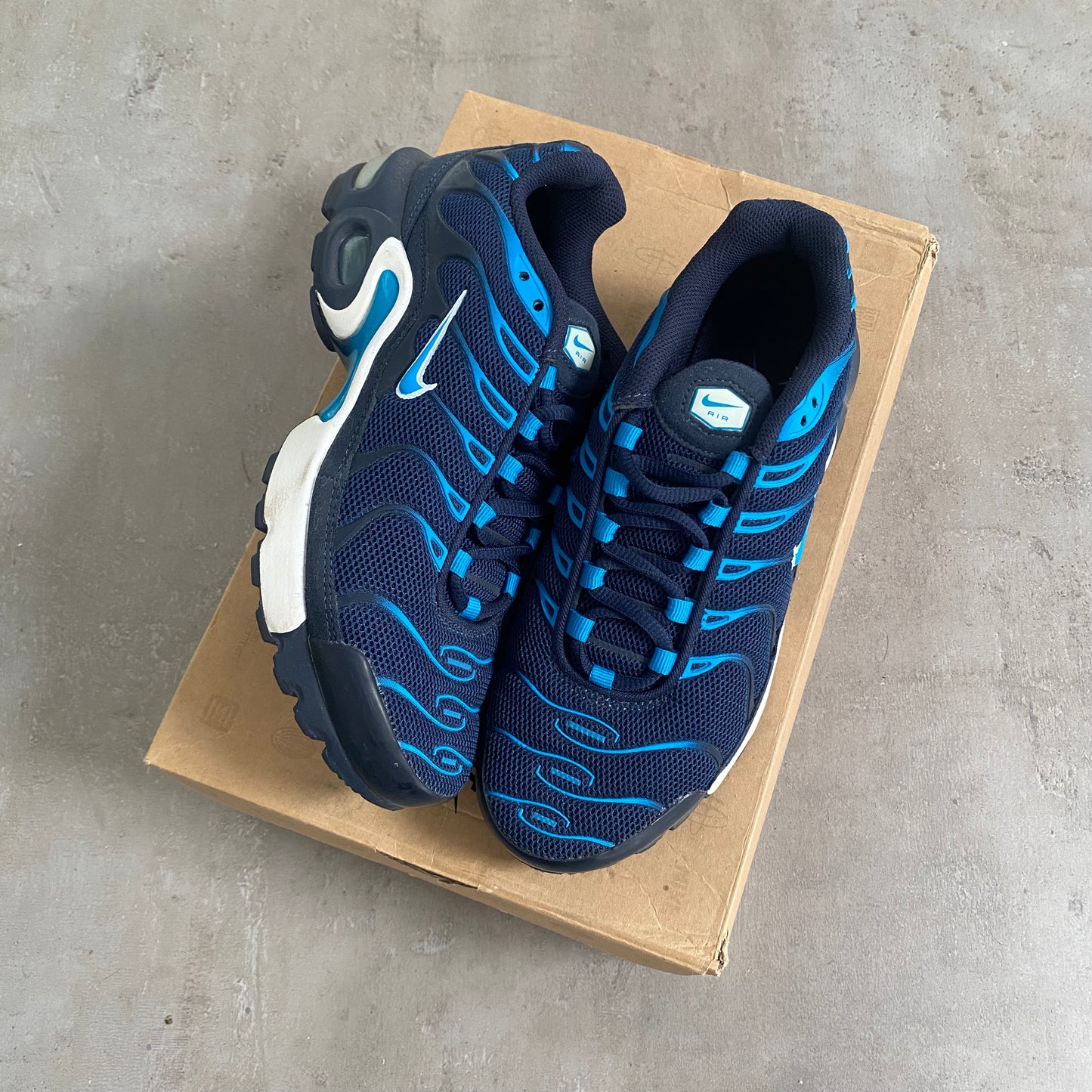 Nike Air Max Plus GS "Blue Lagoons" (2015) US6 Men's/ 7.5 Men's