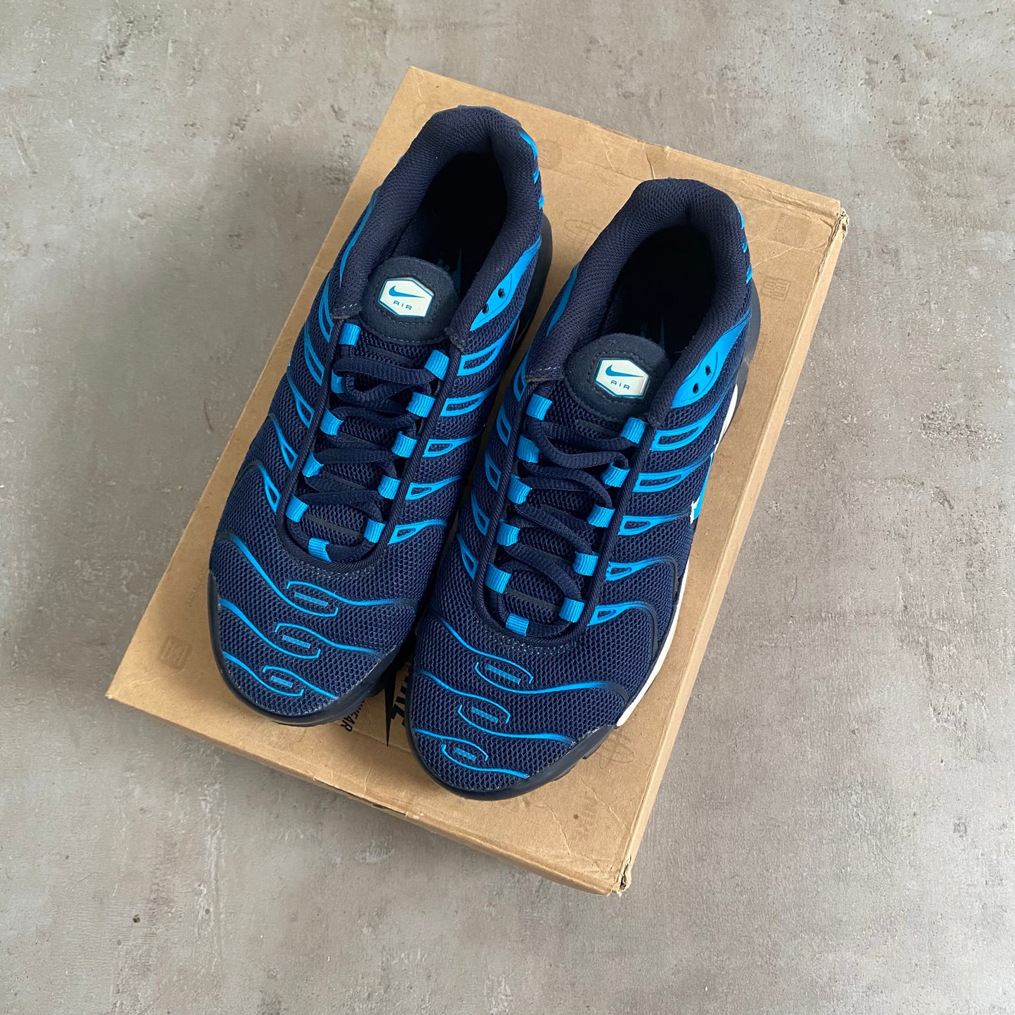 Nike Air Max Plus GS "Blue Lagoons" (2015) US6 Men's/ 7.5 Men's