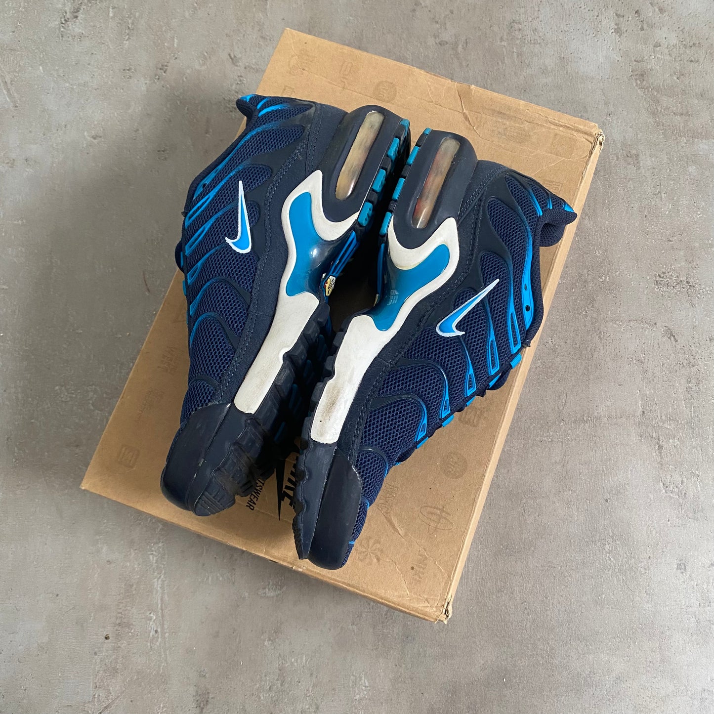 Nike Air Max Plus GS "Blue Lagoons" (2015) US6 Men's/ 7.5 Men's
