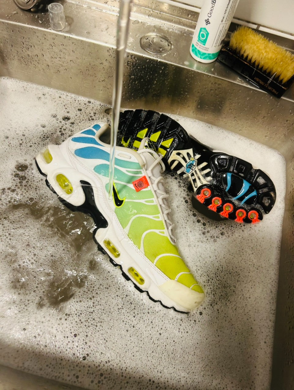 Laced Up Sydney sneaker cleaning process